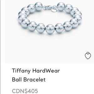 Tiffany ball bracelet